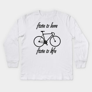 Fixie Kids Long Sleeve T-Shirt